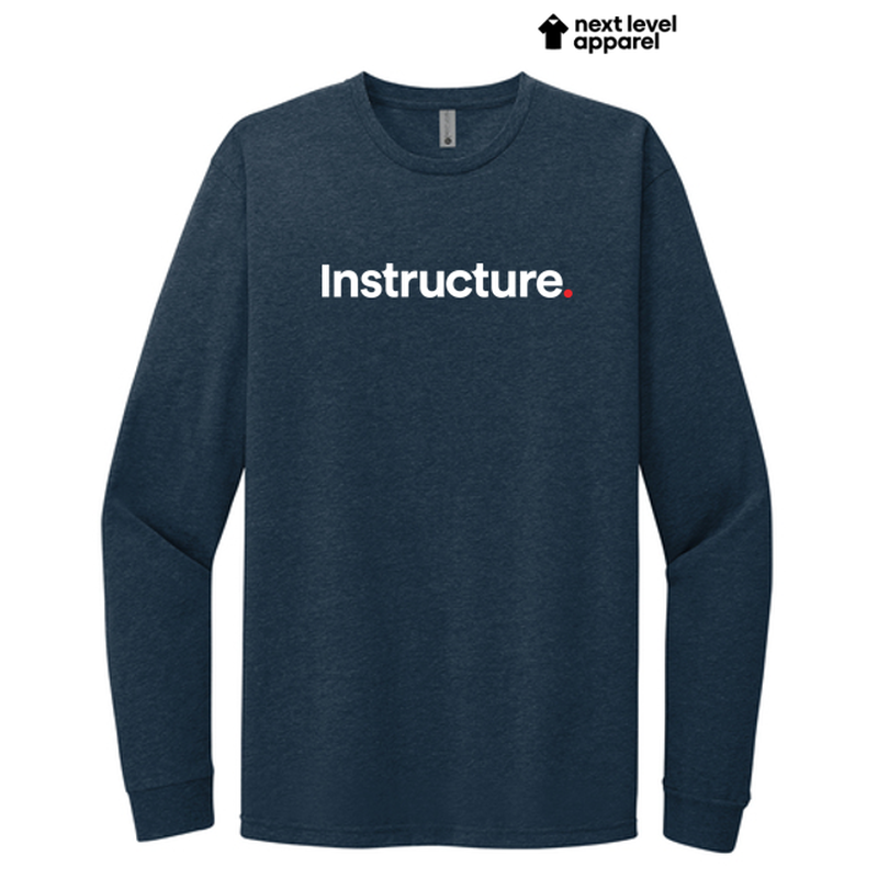 Next Level Apparel® Unisex CVC Long Sleeve Tee - Midnight Navy