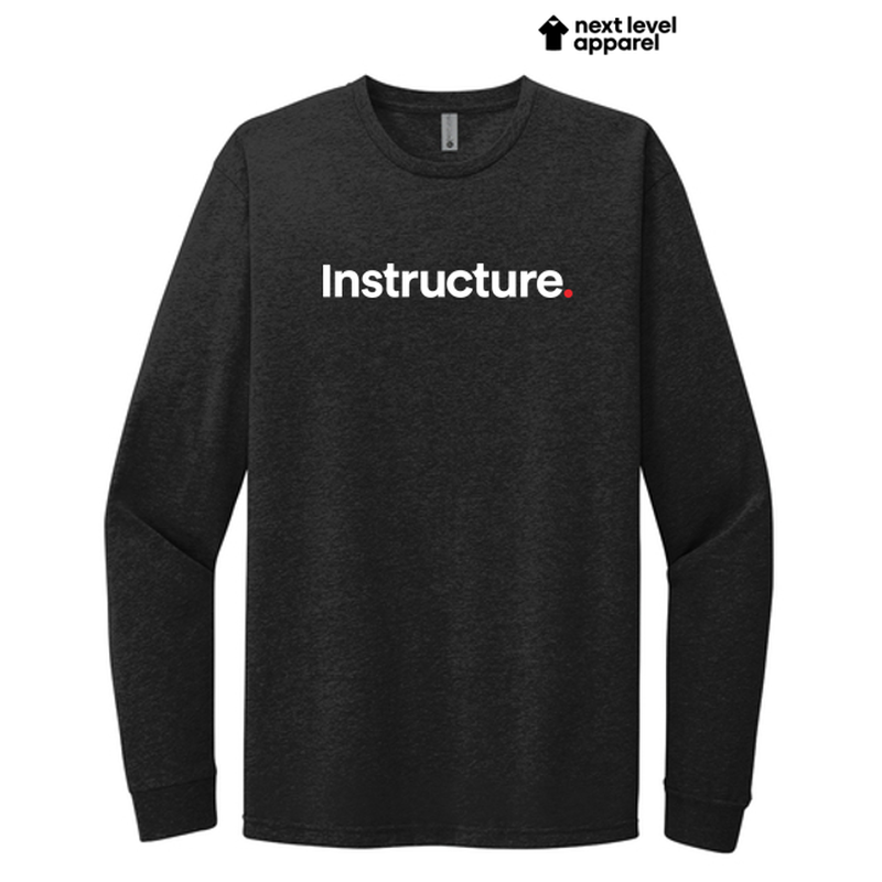 Next Level Apparel® Unisex CVC Long Sleeve Tee - Black