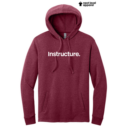 Next Level Apparel® Unisex Malibu Pullover Hoodie - Heather Cardinal