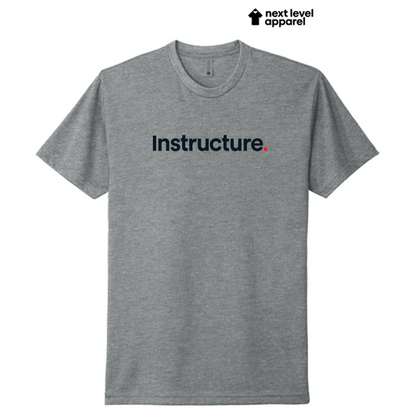 Next Level Apparel® Unisex CVC Tee - Dark Heather Gray