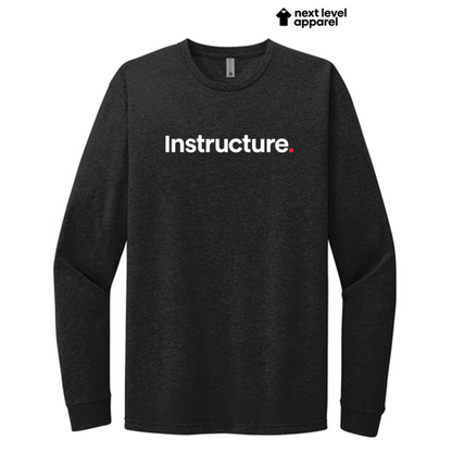 Next Level Apparel® Unisex CVC Long Sleeve Tee - Black